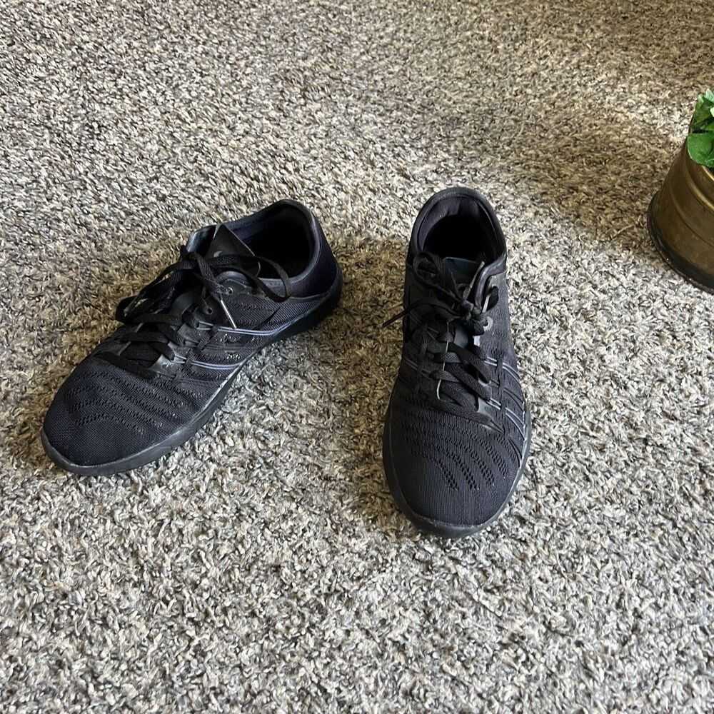 Nike Free TR 6 Black Gray Athletic Running Shoes Sneakers Lace Up Women Size 6